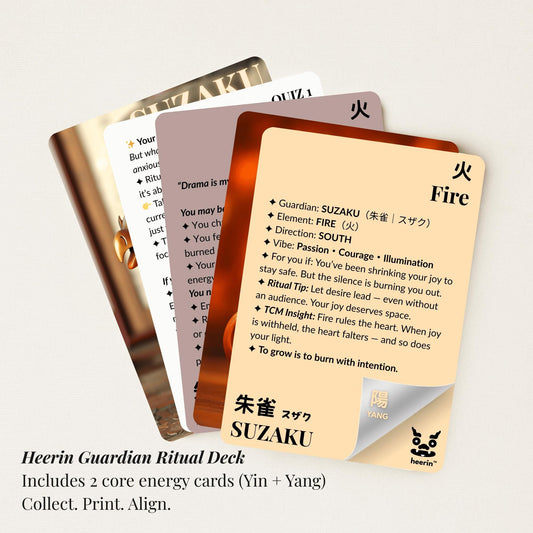 【Birth Guardian】Fire · Suzaku for Energy & Expression