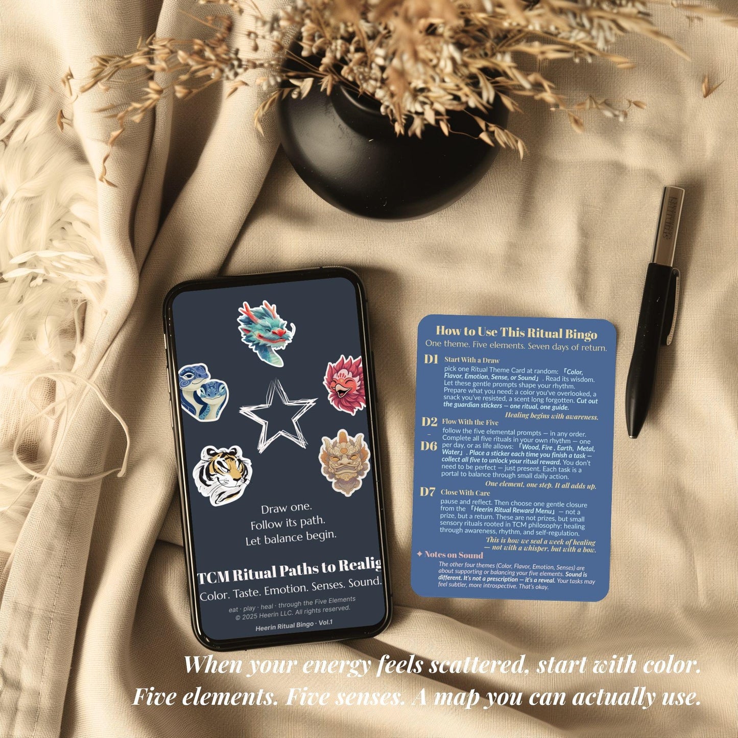 【Ritual Tool】Self-Care Bingo for Energy Reset