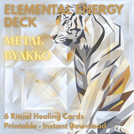 【Elemental Booster】Metal · Byakko Ritual for Boundaries & Mental Clarity