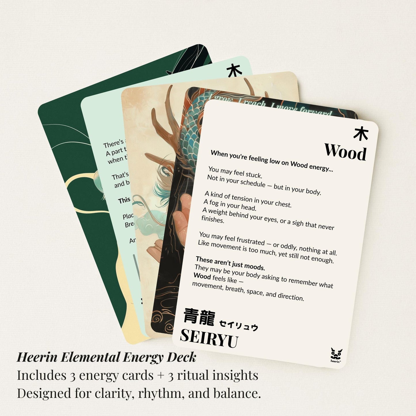 【Elemental Booster】Wood · Seiryu Ritual for Clarity & Inner Growth