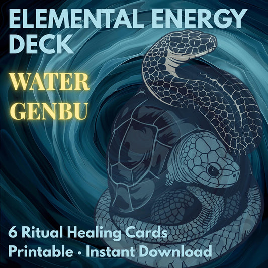 【Elemental Booster】Water · Genbu Ritual for Stillness & Emotional Flow