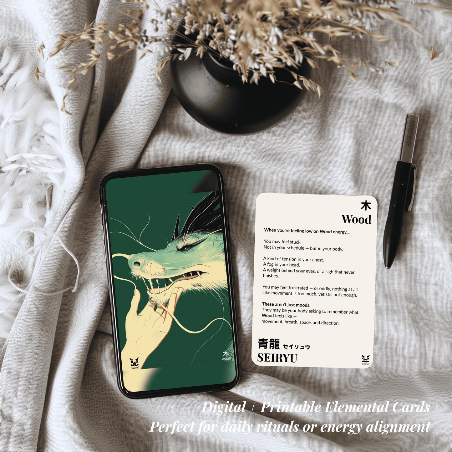 【Elemental Booster】Wood · Seiryu Ritual for Clarity & Inner Growth
