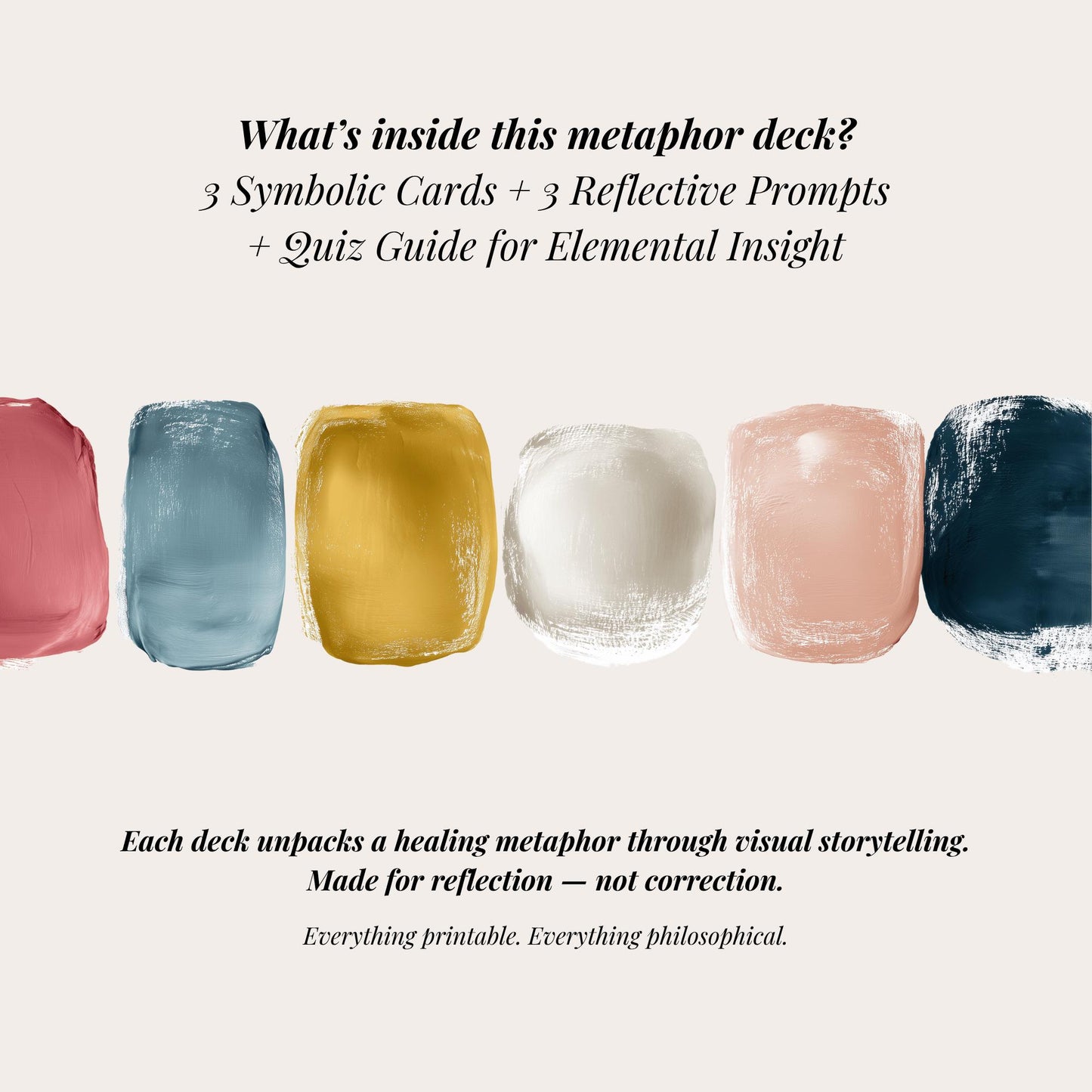 【TCM Made Visual】Burger of Balance™ Ritual Deck