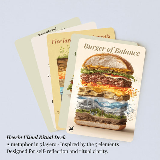 【TCM Made Visual】Burger of Balance™ Ritual Deck